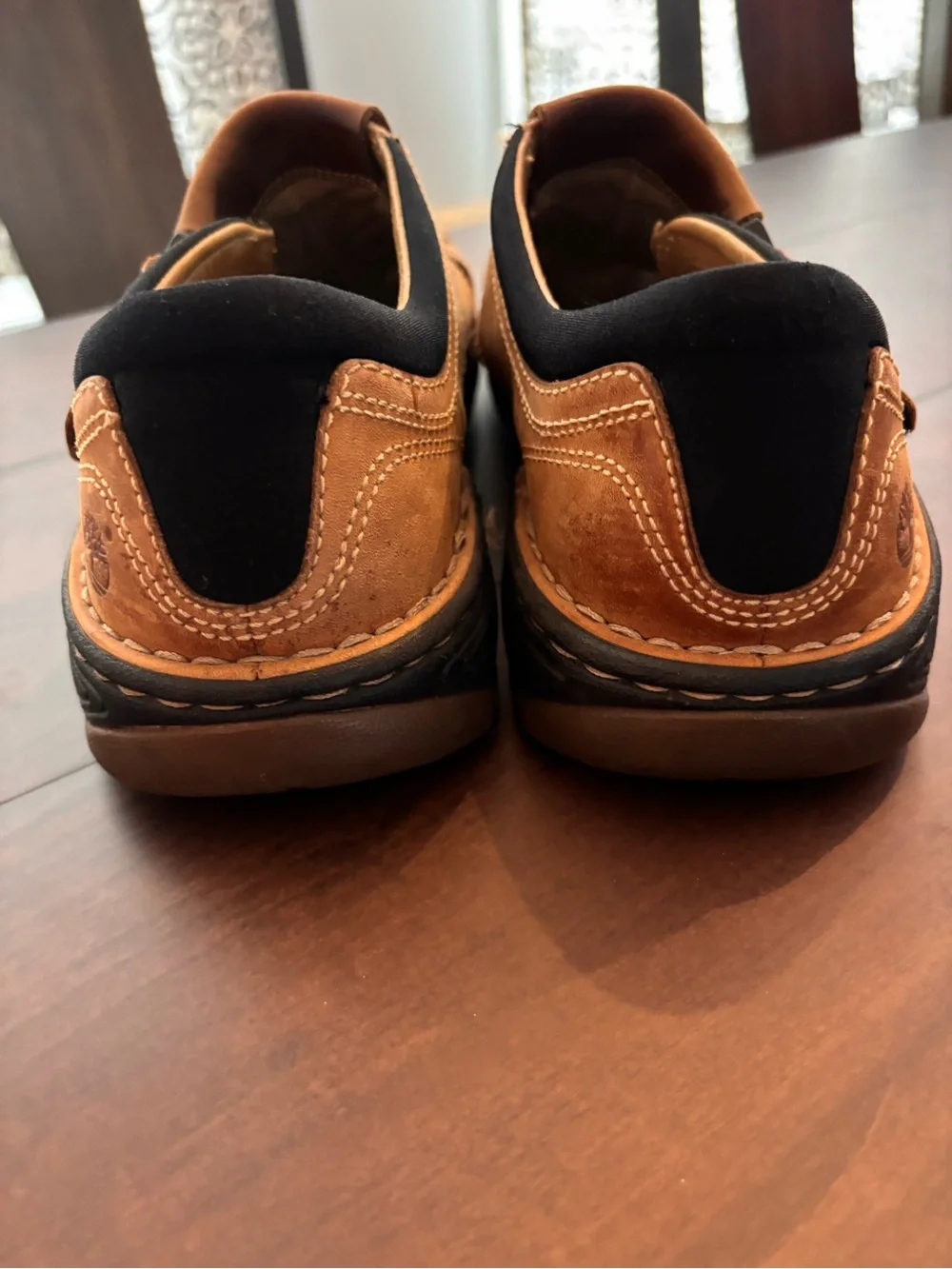Men's Timberland Tan Leather Fisherman Sandal